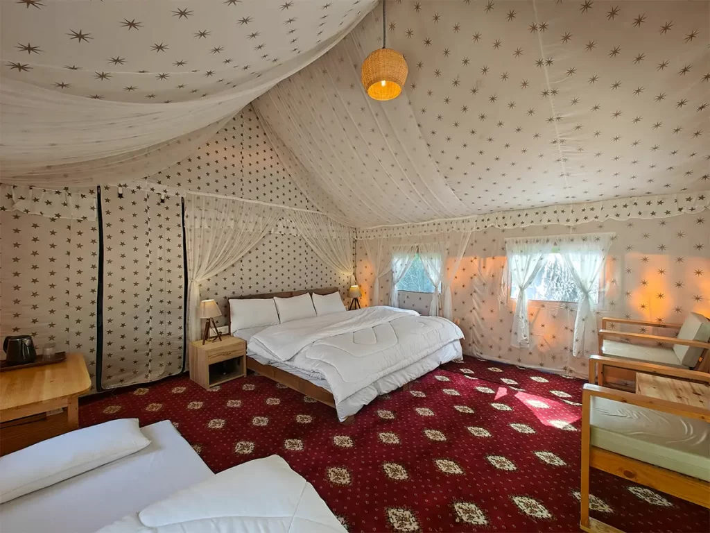 bedroom-luxury-camping-tent-sangla-kinnaur