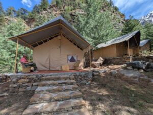 Camp or hotel in Kalpa