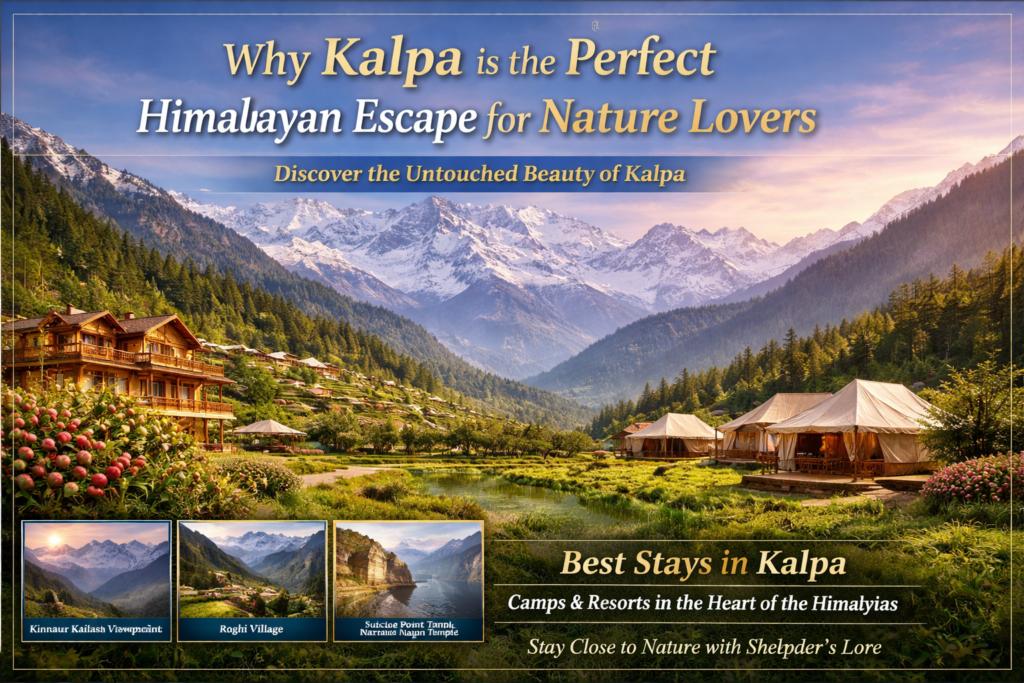 Camp or hotel in Kalpa
